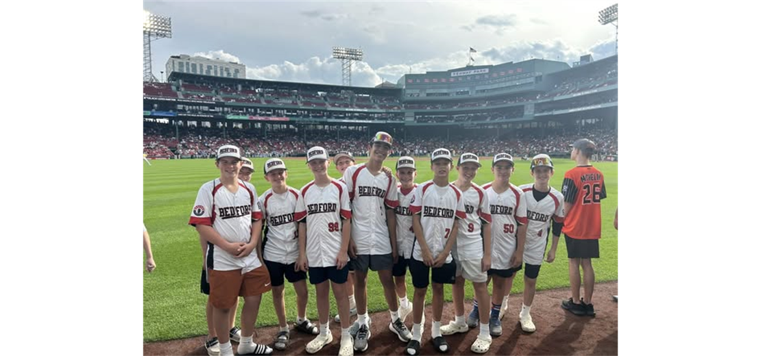 State Championship Team Recognized at Fenway